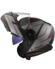 CASCO LS2 STROBE II CODE MODULAR BLACK/GREY