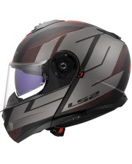 CASCO LS2 STROBE II CODE MODULAR BLACK/GREY