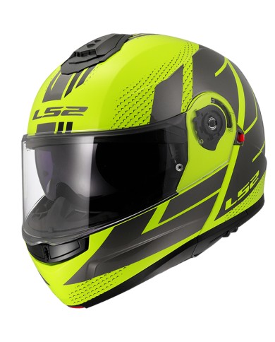 CASCO LS2 STROBE II CODE MODULAR H-V YELLOW/GREY