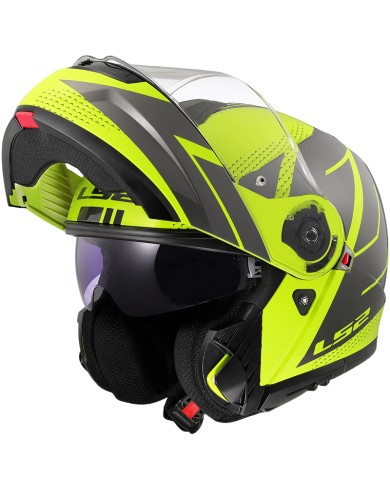 CASCO LS2 STROBE II CODE MODULAR H-V YELLOW/GREY