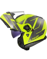 CASCO LS2 STROBE II CODE MODULAR H-V YELLOW/GREY