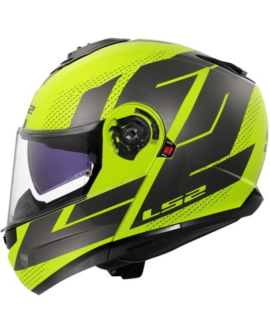 CASCO LS2 STROBE II CODE MODULAR H-V YELLOW/GREY