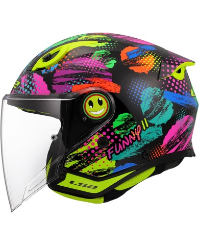 CASCO LS2 FUNNY II JOY INFANTIL BLACK
