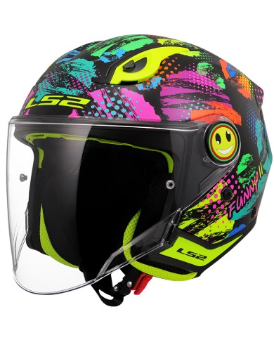 CASCO LS2 FUNNY II JOY INFANTIL BLACK