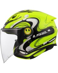 CASCO LS2 FUNNY II GLUP INFANTIL H-V YELLOW