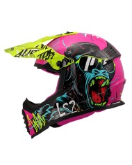 CASCO LS2 FAST EVO II MINI INFANTIL GORILLA