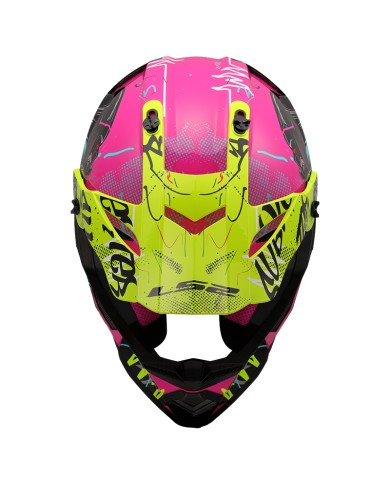 CASCO LS2 FAST EVO II MINI INFANTIL GORILLA