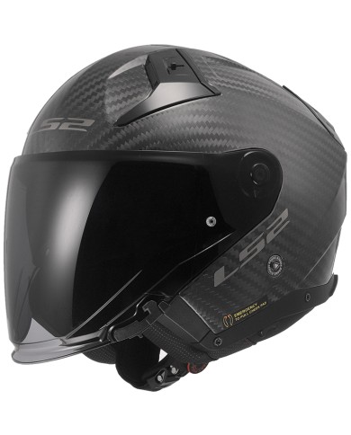 CASCO LS2 INFINITY II CARBON GLOSS