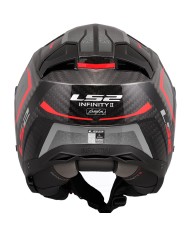 CASCO LS2 INFINITY II CARBON URUS RED