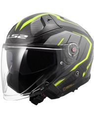 CASCO LS2 INFINITY II CARBON URUS H-V YELLOW