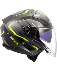 CASCO LS2 INFINITY II CARBON URUS H-V YELLOW
