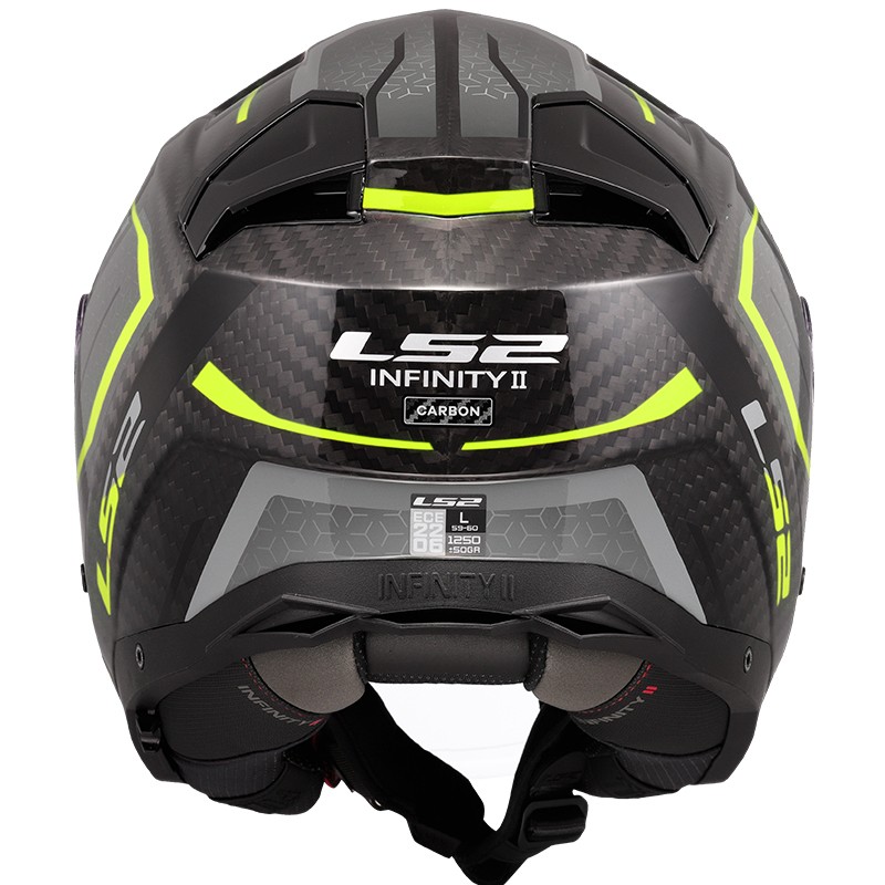 CASCO LS2 INFINITY II CARBON URUS H-V YELLOW