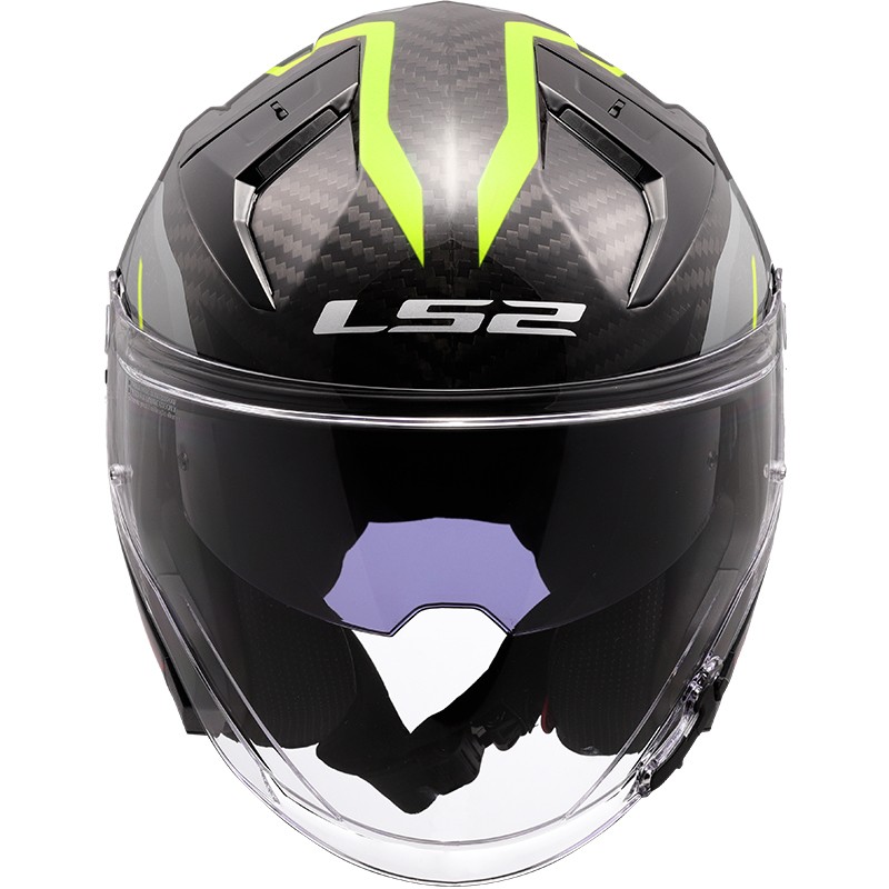 CASCO LS2 INFINITY II CARBON URUS H-V YELLOW