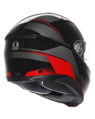 CASCO AGV TOURMODULAR PERCEPTION BLACK/RED