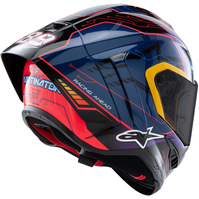 CASCO ALPINESTARS SUPERTECH R10 MARTINATOR R1 REPLICA