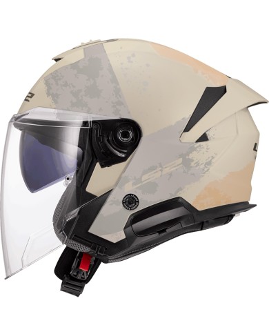 CASCO LS2 VERSO II AQUA IVORY