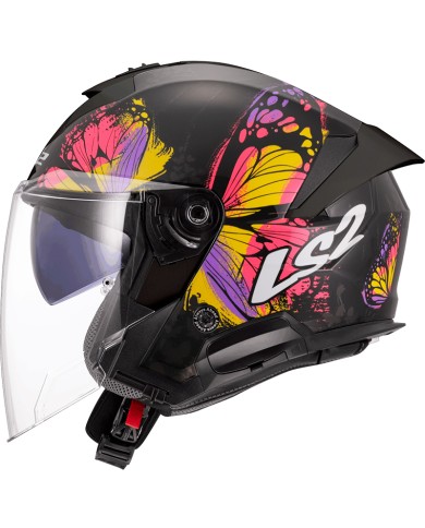 CASCO LS2 VERSO II WINGZ BLACK/YELLOW