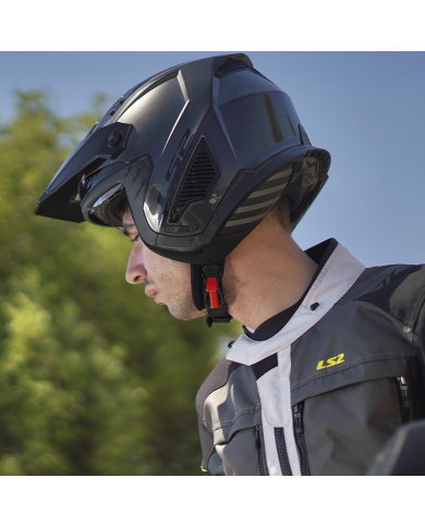 CASCO LS2 DRIFTER RAYZ BLACK/BLUE