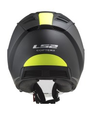 CASCO LS2 COPTER II URBANE MATT BLACK/H-V YELLOW