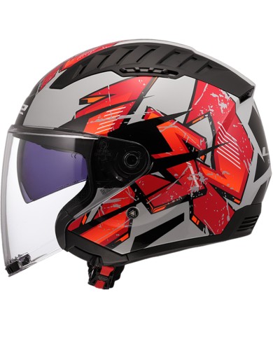 CASCO LS2 COPTER II KANJI LIGHT GREY
