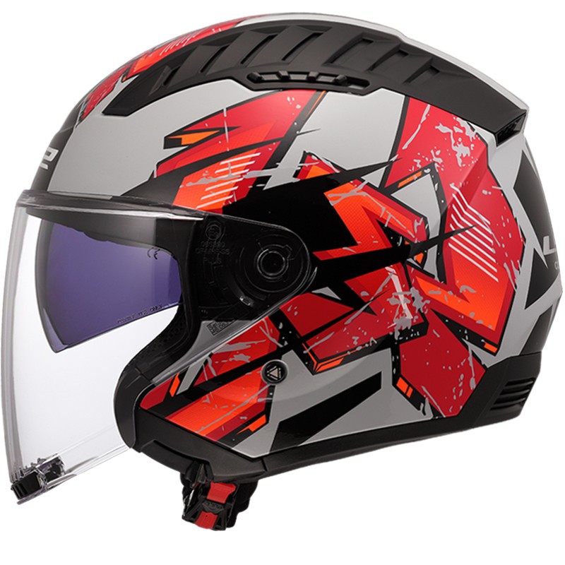 CASCO LS2 COPTER II KANJI LIGHT GREY