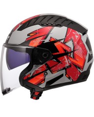 CASCO LS2 COPTER II KANJI LIGHT GREY
