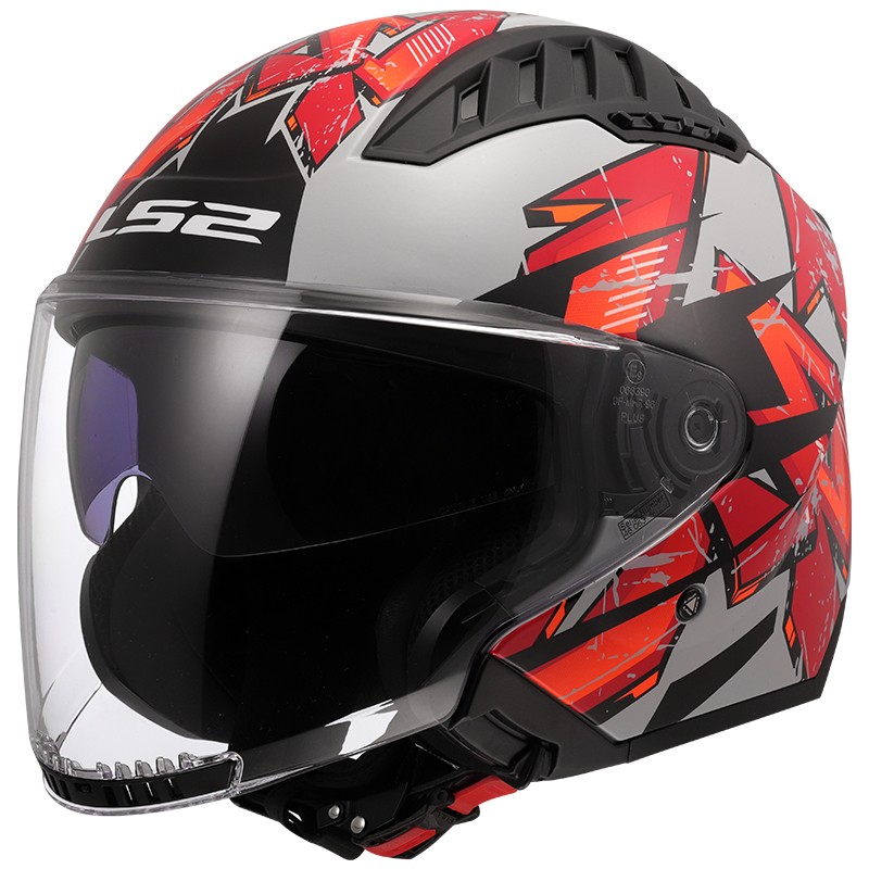CASCO LS2 COPTER II KANJI LIGHT GREY