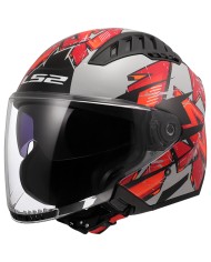 CASCO LS2 COPTER II KANJI LIGHT GREY