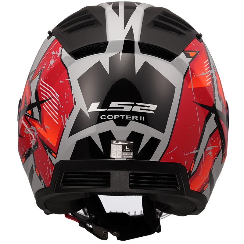 CASCO LS2 COPTER II KANJI LIGHT GREY