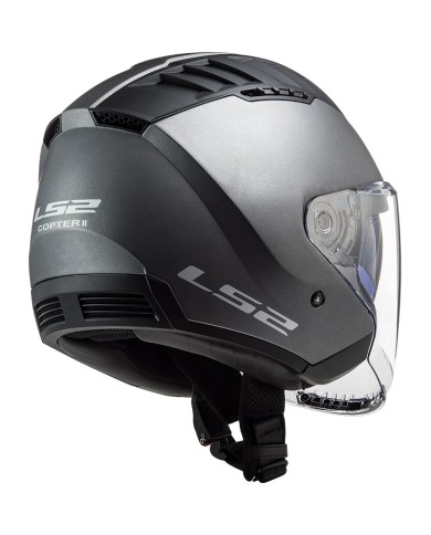CASCO LS2 COPTER II MATT TITANIUM