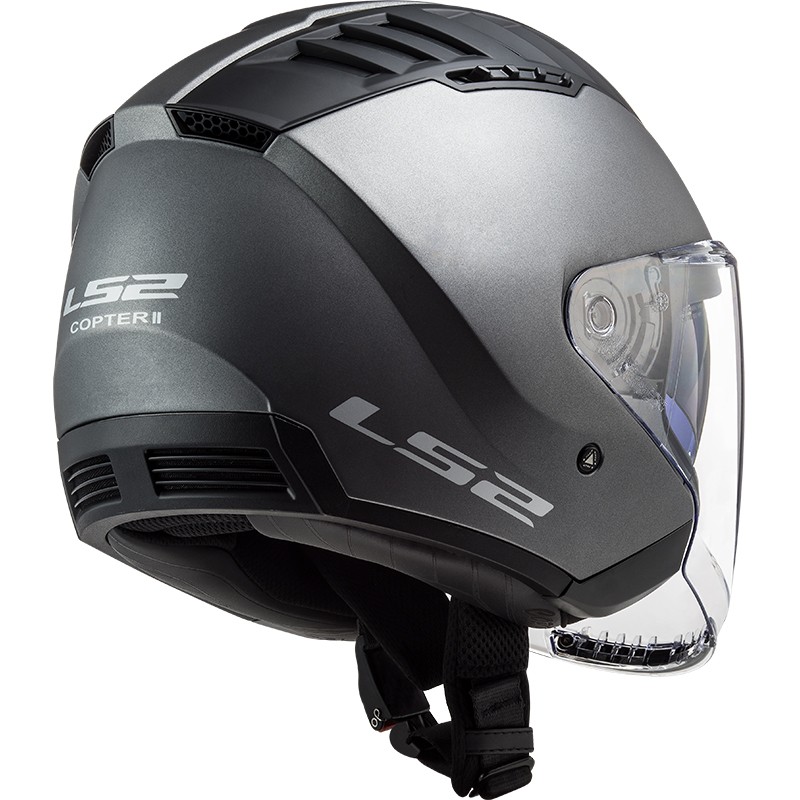 CASCO LS2 COPTER II MATT TITANIUM