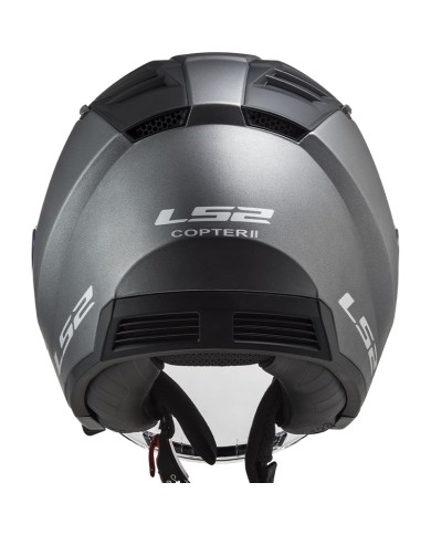 CASCO LS2 COPTER II MATT TITANIUM