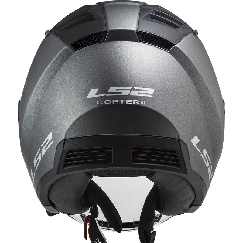 CASCO LS2 COPTER II MATT TITANIUM