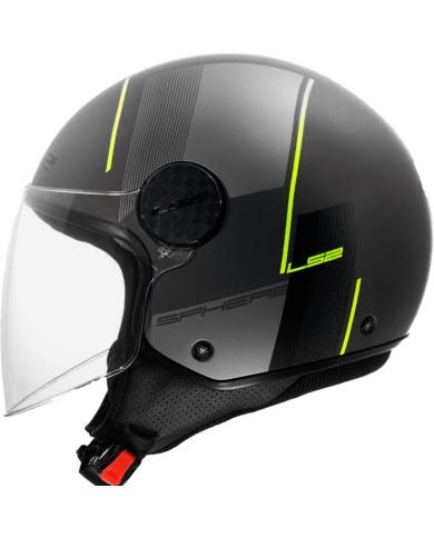 CASCO LS2 SPHERE LUX II FIRM MATT BLACK/TITANIUM