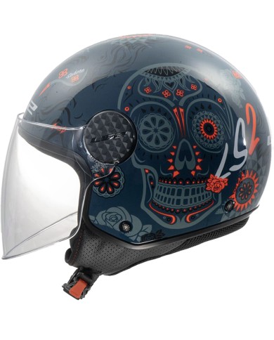 CASCO LS2 SPHERE LUX II MAXCA COBALT/ORANGE