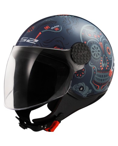 CASCO LS2 SPHERE LUX II MAXCA COBALT/ORANGE