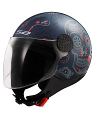 CASCO LS2 SPHERE LUX II MAXCA COBALT/ORANGE