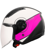 CASCO LS2 AIRFLOW II COVER WHITE/PINK