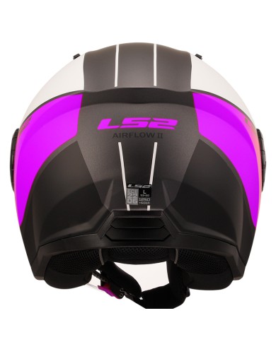 CASCO LS2 AIRFLOW II COVER WHITE/PINK