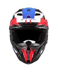 CASCO LS2 X-FORCE CARBONO GALUO WHITE/RED/BLUE