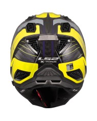 CASCO LS2 X-FORCE CARBONO GALUO GREY/H-V YELLOW
