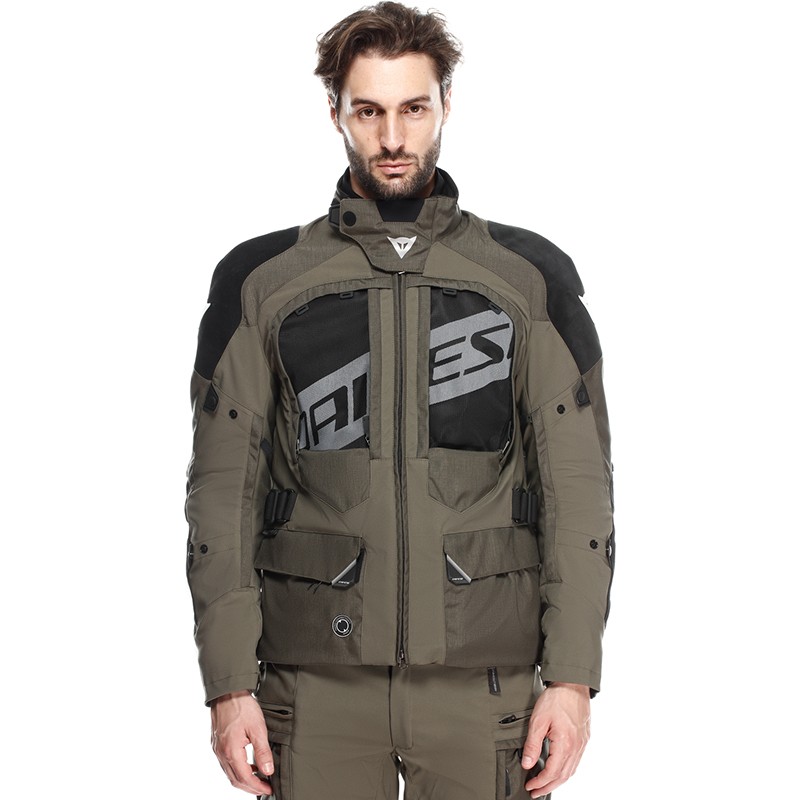 CHAQUETA DAINESE SPRINGBOK 3L ABSOLUTESHELL TARMAC/BLACK