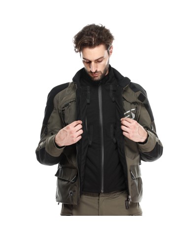 CHAQUETA DAINESE SPRINGBOK 3L ABSOLUTESHELL TARMAC/BLACK