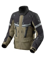 CHAQUETA REVIT DOMINATOR 3 GTX NEGRO/VERDE OSCURO