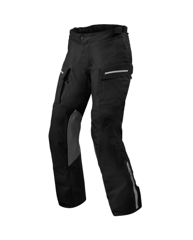 PANTALONES REVIT OFFTRACK 2 H2O NEGRO TALLAS CORTAS