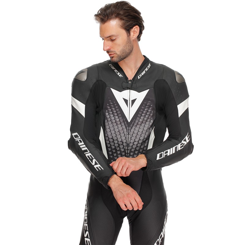 MONO DAINESE LAGUNA SECA 6 PROFESIONAL PERFORADO BLACK/WHITE/ANTHRACITE