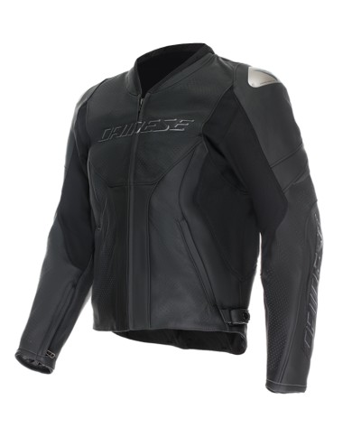CHAQUETA DAINESE RACING 5 PERFORADA BLACK/BLACK