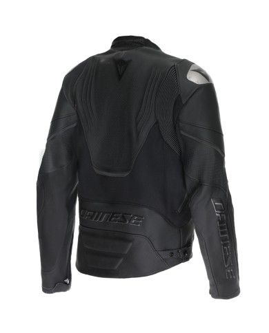 CHAQUETA DAINESE RACING 5 PERFORADA BLACK/BLACK