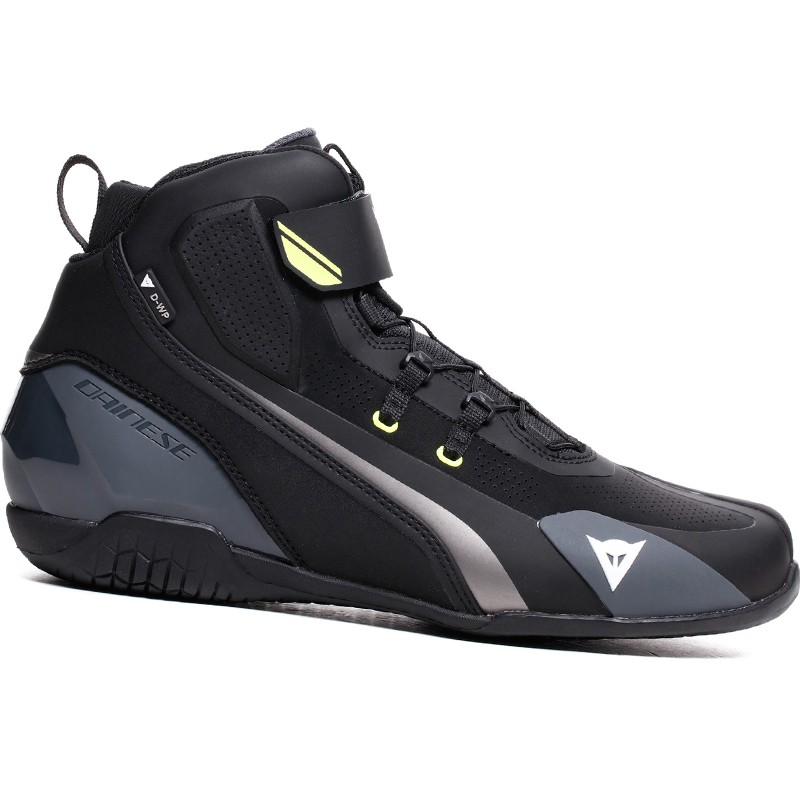 ZAPATILLAS DAINESE HERIAN WP BLACK/WHITE/YELLOW-FLUO