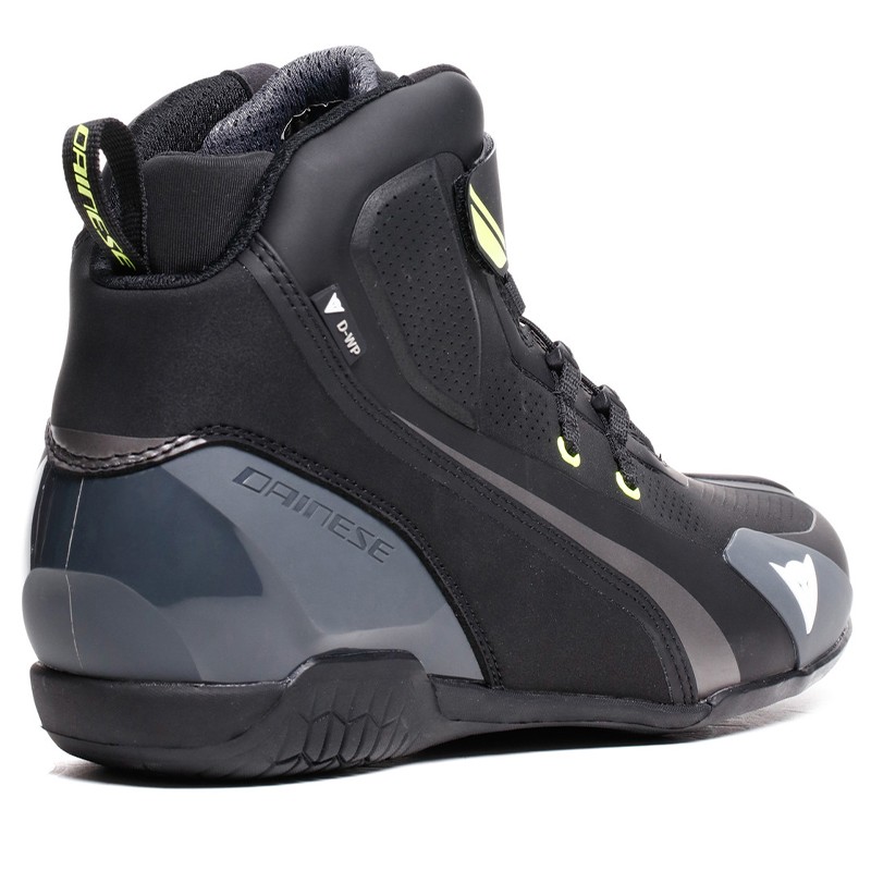 ZAPATILLAS DAINESE HERIAN WP BLACK/WHITE/YELLOW-FLUO